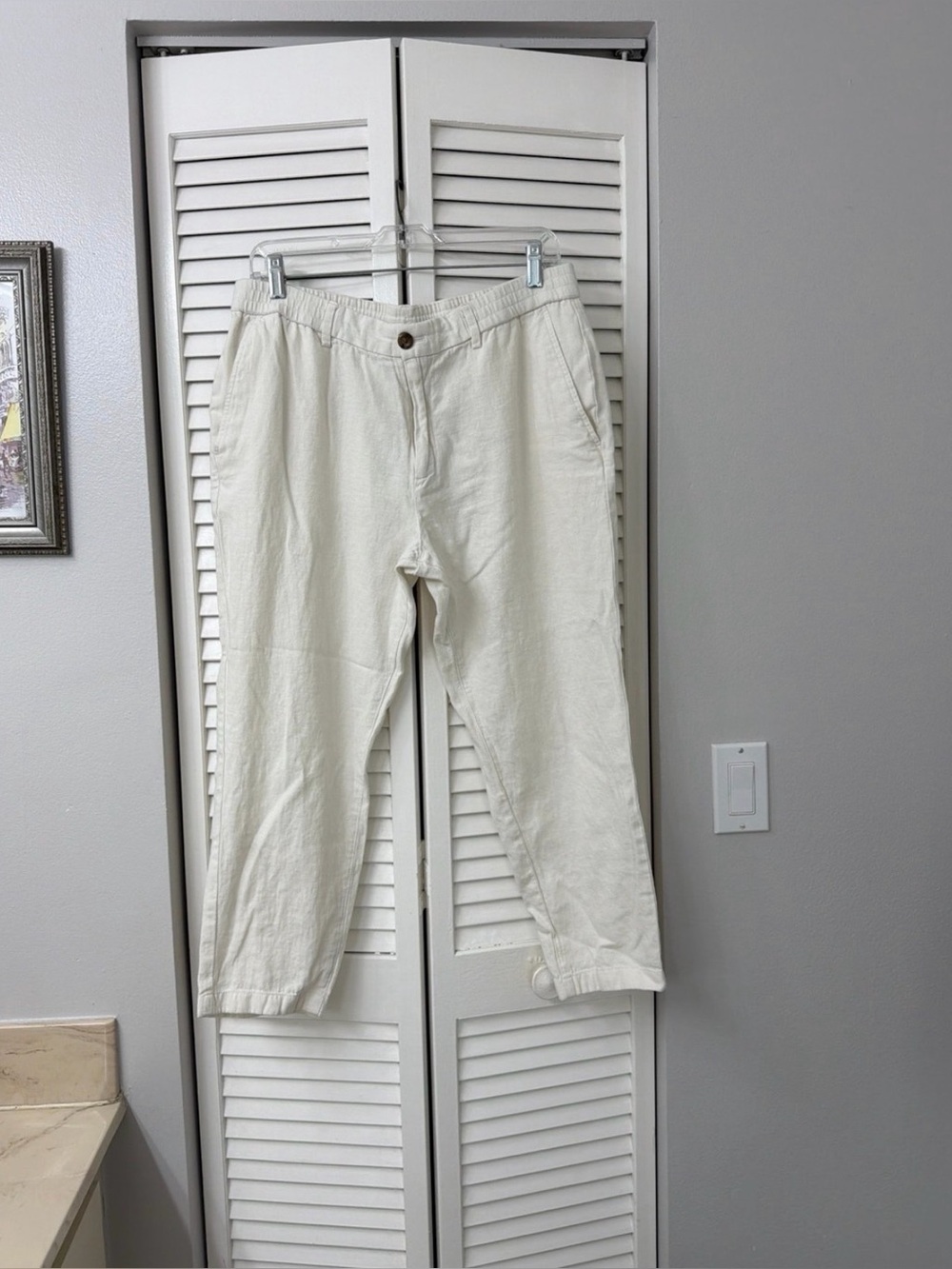 Banana Republic Men’s Linen Blend Pants (size 34x30) - Picture 1 of 5